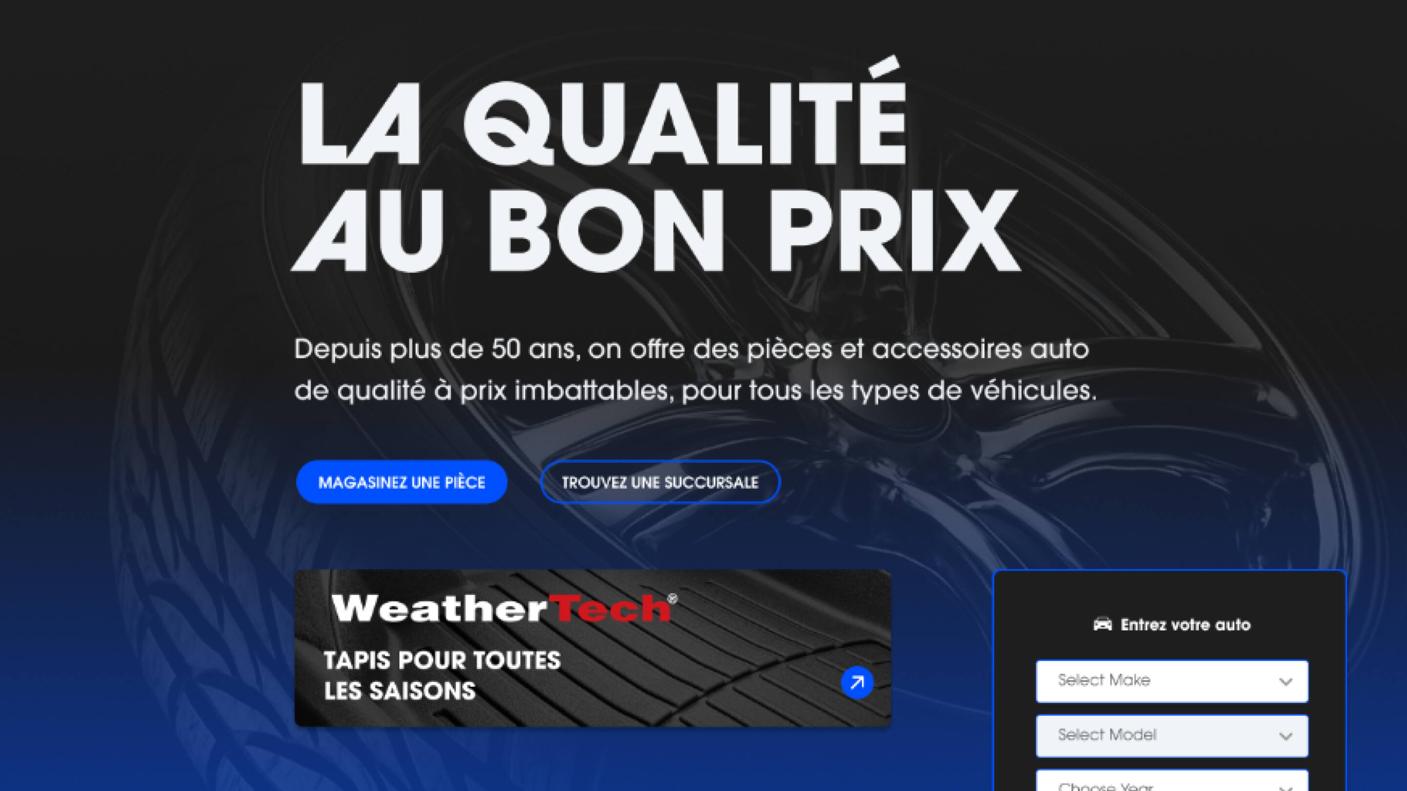 Pièces d’auto économiques